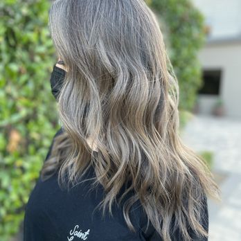 Minjoo Hair - Ash brown Balayage by Sharon - Hair Stylists Near Me - Laguna Hills, California Minjoo Hair - Ash brown Balayage by Sharon - Hair Stylists Near Me - Laguna Hills, California
