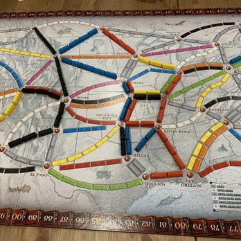Squarrel Cafe - Ticket to ride! Excellent game! - Coffee & Tea Near Me - Brooklyn, New York