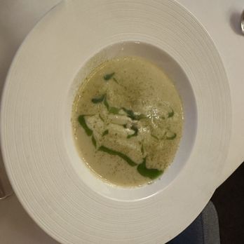Auberge du Pommier - Potato and leek soup - French Near Me - Toronto, Ontario