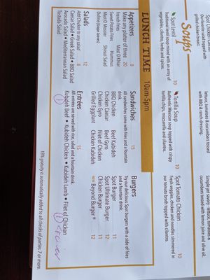 Menu photo 6 The Spot Encino, CA