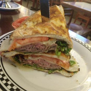 Anthony's Coal Fired Pizza & Wings - Something different today for me. Roast beef with Italian vinaigrette dressing and I added some fresh mozzarella - Pizza Near Me - Wantagh, New York