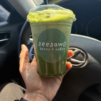 Seesaw Beans And Coffee - Double matcha - Coffee Roasteries Near Me - Buena Park, California Seesaw Beans And Coffee - Double matcha - Coffee Roasteries Near Me - Buena Park, California