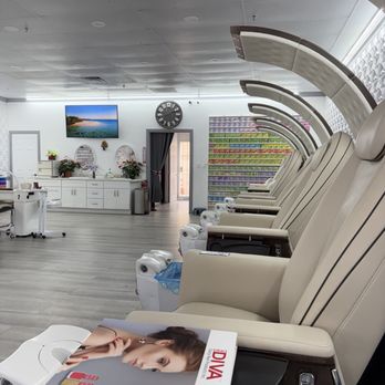 Antioch Nails & Spa - Pedicure chairs - Nail Salons Near Me - Antioch, California