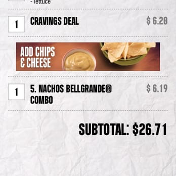 Taco Bell - You add it up. It doesn't! - Fast Food Near Me - Wentzville, Missouri Taco Bell - You add it up. It doesn't! - Fast Food Near Me - Wentzville, Missouri
