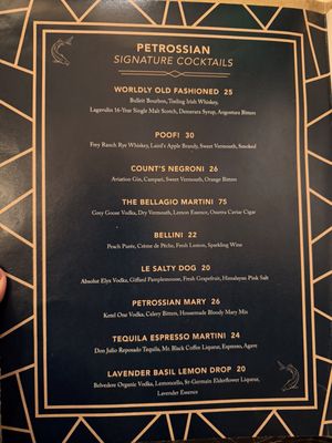 Menu photo 8 Petrossian Bar Las Vegas, NV Menu photo 8 Petrossian Bar Las Vegas, NV