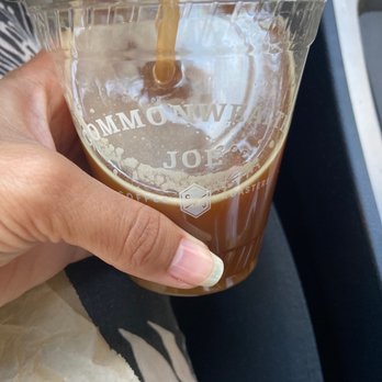 Commonwealth Joe - Nitro Cold Brew (Light) w/Lavender  Bye, bye Starbucks. - Cafes Near Me - Arlington, Virginia