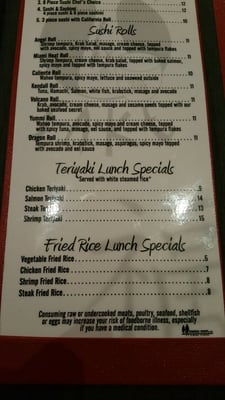 Menu photo 1 Sushi Sake Hialeah Hialeah, FL Menu photo 1 Sushi Sake Hialeah Hialeah, FL
