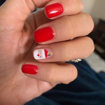 Classic Organic Nail Spa - Christmas design - Nail Salons Near Me - Pinole, California