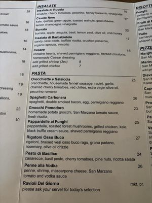 Menu photo 3 Insieme Toronto, ON