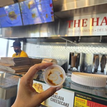 The Halal Guys - Regular platter beef and free sample of new spicy chicken was amazing. Great service, great healthy food, fast, affordable. - Halal Near Me - Tustin, California The Halal Guys - Regular platter beef and free sample of new spicy chicken was amazing. Great service, great healthy food, fast, affordable. - Halal Near Me - Tustin, California