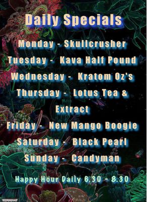 Menu photo 2 Shakedown Kava Lounge Hendersonville, NC