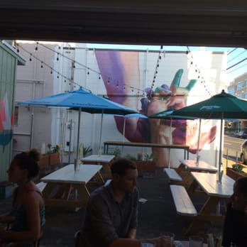 Mud Hen Water - Outdoor seating. - Hawaiian Near Me - Honolulu, Hawaii