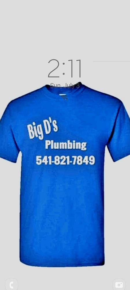 Slide of Big D's Plumbing