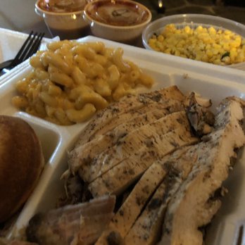 Stockyard Bar BQ - Chicken, corn, cornbread, Mac n Mac And Cheese - Barbeque Near Me - Houston, Texas Stockyard Bar BQ - Chicken, corn, cornbread, Mac n Mac And Cheese - Barbeque Near Me - Houston, Texas