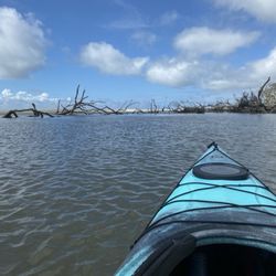 Sea Kayak Georgia - View of Little Tybee Island.