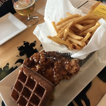 The Dutchess Biercafe - Chicken and waffles... cooked to perfection! - Beer Bar Near Me - Fishkill, New York