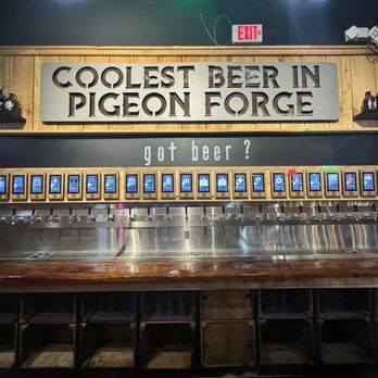Country Roads Axe - Beer wall - Pizza Near Me - Pigeon Forge, Tennessee Country Roads Axe - Beer wall - Pizza Near Me - Pigeon Forge, Tennessee