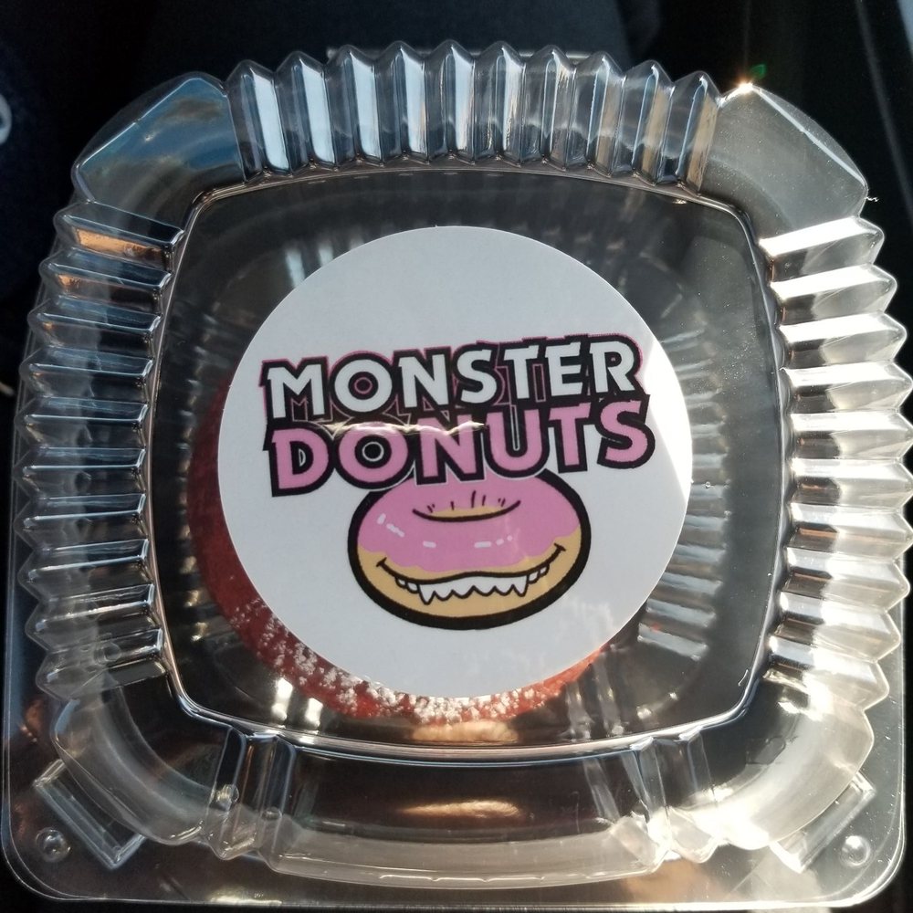 Monster Donuts - To go container - Donuts Near Me - Lancaster, California Monster Donuts - To go container - Donuts Near Me - Lancaster, California