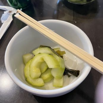 Mampuku Ramen - Cucumber Sunomono - Ramen Near Me - Santa Fe, New Mexico