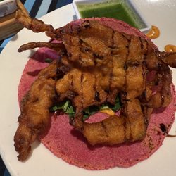 Los Arcos - Soft shell crab. Excellent!