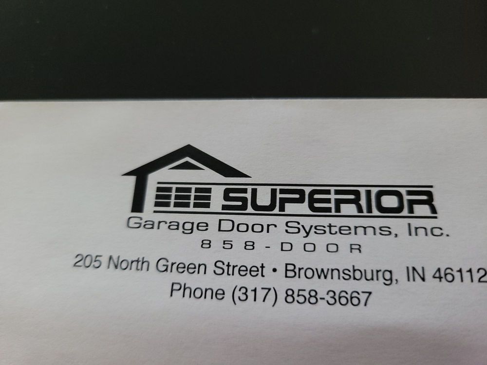 SUPERIOR GARAGE DOOR SYSTEMS Updated August 2024 205 N Green St
