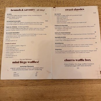 Nero Waffles - Waffle Menu 2024 - Desserts Near Me - Vancouver, British Columbia Nero Waffles - Waffle Menu 2024 - Desserts Near Me - Vancouver, British Columbia