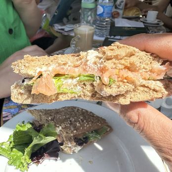 A Brasileira do Chiado - Smoked Salmon Sandwich with cream cheese and Orange - Grocery Near Me - Lisbon, 11