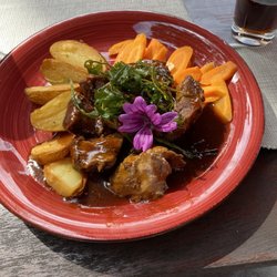 Landhotel Rittmeister - Schmorbraten vom Zicklein oder so ;) sehr empfehlenswert.