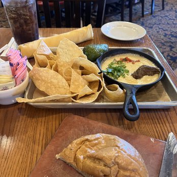 Saltgrass Steak House - Queso with brisket! - Steakhouses Near Me - Plano, Texas Saltgrass Steak House - Queso with brisket! - Steakhouses Near Me - Plano, Texas