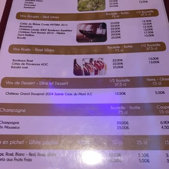 L'Oie qui Fume - Wine menu - French Near Me - Paris, 75 L'Oie qui Fume - Wine menu - French Near Me - Paris, 75