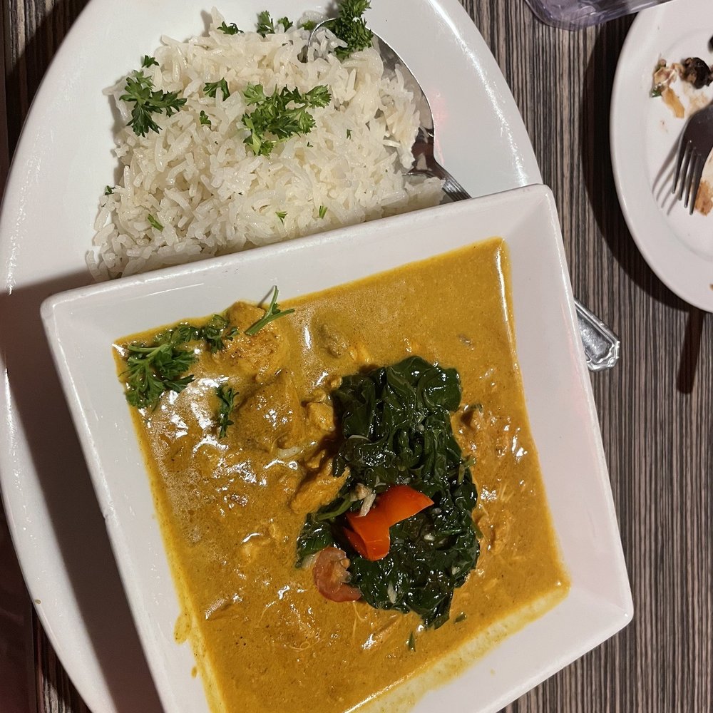 Jambo Cafe - Coconut Chicken Curry - Caribbean Near Me - Santa Fe, New Mexico Jambo Cafe - Coconut Chicken Curry - Caribbean Near Me - Santa Fe, New Mexico