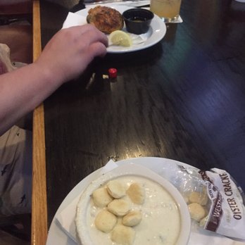 Tides Restaurant & Pub - Stuffed clam and cup of clam chowder - Seafood Near Me - Nahant, Massachusetts Tides Restaurant & Pub - Stuffed clam and cup of clam chowder - Seafood Near Me - Nahant, Massachusetts