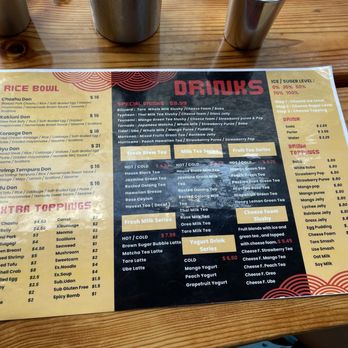 Oishii Ramen Cafe - Drink menu - Bubble Tea Near Me - Bethesda, Maryland Oishii Ramen Cafe - Drink menu - Bubble Tea Near Me - Bethesda, Maryland