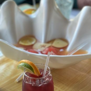 Seaside Oyster Bar - Suwanee - Sangria bowl - do NOT recommend - Seafood Near Me - Suwanee, Georgia