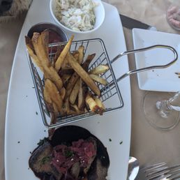 Fries are cold and half full of the basket Fries are cold and half full of the basket