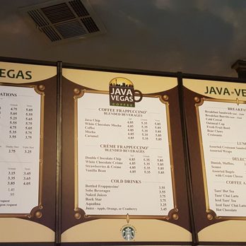 Java Vegas Coffee - Menu - Coffee & Tea Near Me - Las Vegas, Nevada
