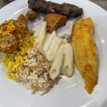 Dimassi's Mediterranean Buffet - A little of each items - Mediterranean Near Me - Cerritos, California
