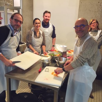 L'Atelier des Chefs - Classmates and new friends! - Cooking Schools Near Me - Lyon, 69