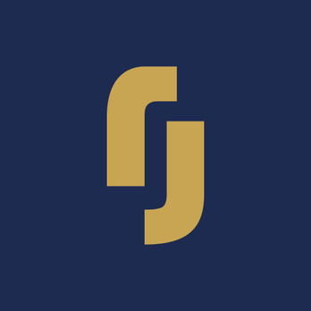 Rowe & Jimenez - The Rowe & Jimenez brand mark is a modern monogram of "R" and "J" in a clean, gold design. - Tax Services Near Me - Escondido, California