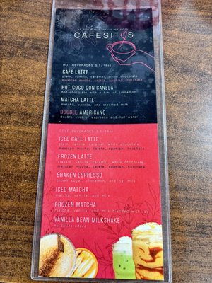 Menu photo 1 La Rosa Blanca Houston, TX