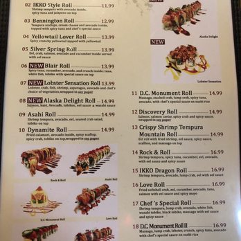 Ikko Sushi - Sushi Bars Near Me - Silver Spring, Maryland