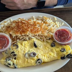 The Original Tryon House Restaurant - Spanish omelette with no tomatoes