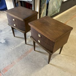 Vintage Blue - Pair of MCM nightstands