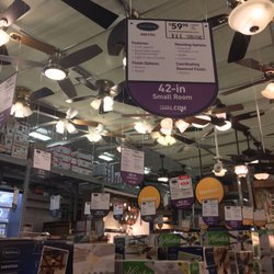Lowe's Home Improvement - Ceiling fan section partial