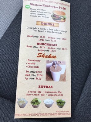 Menu photo 2 Western Tacos Chicago, IL