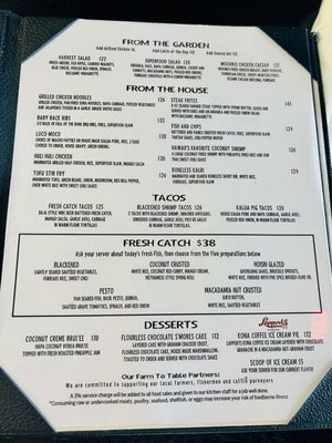 Menu photo 1 808 Craft House Kapolei, HI