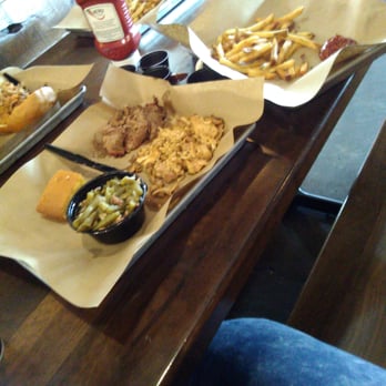 Mission BBQ - Two meat sampler. Fairly priced , soooooooi good - Barbeque Near Me - Columbia, Maryland Mission BBQ - Two meat sampler. Fairly priced , soooooooi good - Barbeque Near Me - Columbia, Maryland