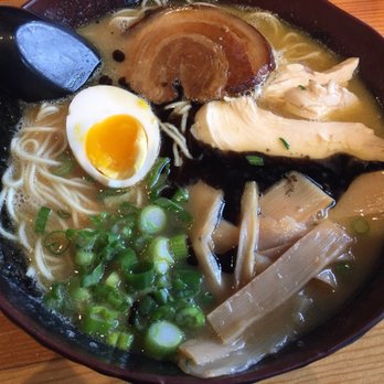Mecha Noodle Bar - Chicken ramen with chashu(pork belly) add on - Noodles Near Me - New Haven, Connecticut Mecha Noodle Bar - Chicken ramen with chashu(pork belly) add on - Noodles Near Me - New Haven, Connecticut