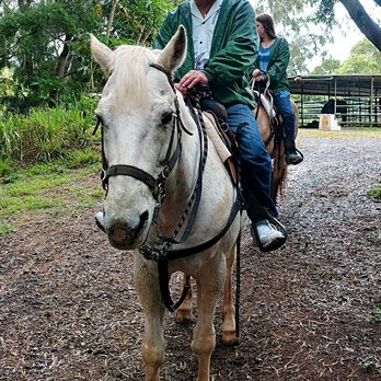 Ironwood Ranch - Me on my horse, Lady Gaga. - Horseback Riding Near Me - Lahaina, Hawaii