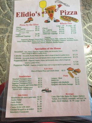 Menu photo 4 Elidios's Pizza Knoxville, TN Menu photo 4 Elidios's Pizza Knoxville, TN